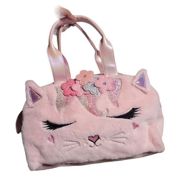 Bella Kitty Flower Crown Plush Duffle Bag - Picture 6 of 6